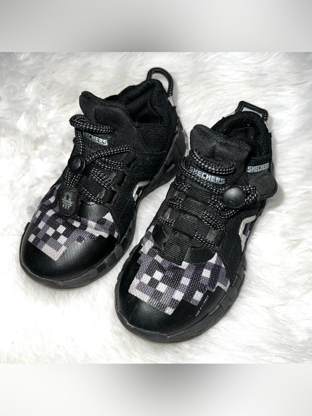 Toddler Sketchers Toddler Sneakers Toddler Shoes Black Boys Size 11
